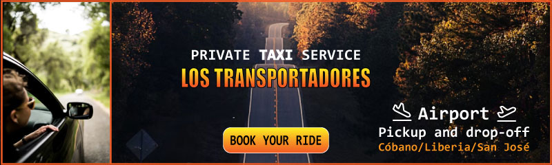 taxi services in santa teresa costa rica. airport pick up and drop off