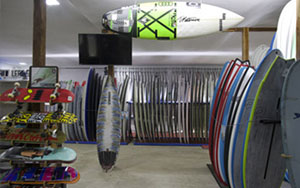denga surf shop in santa teresa